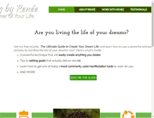 Tablet Screenshot of coachingbyrenee.com